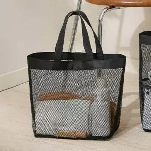 방수 물빠짐 메쉬가방 비치백 수영장 사우나 소형