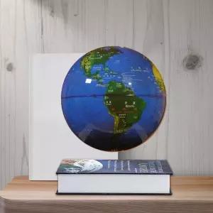 무중력 지구본 자기 인테리어 회전 스터디카페 부상 사무실 야광