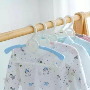 유아용 신축식 옷걸이 아기 의류 보관 어린이 옷장 정리 유아복 걸이 아동 옷