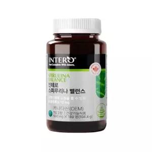 [인테로] 캐나다 스피루리나 밸런스 580mg 180정(3개월분), 3개