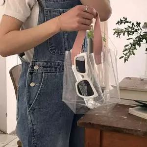 비치백 투명 바캉스 바닷가 휴양지 가방 숄더백 대형