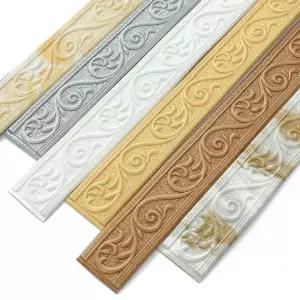 단열 벽지 폼블럭 테두리 폼 유연한 벽 방한 몰딩 자체