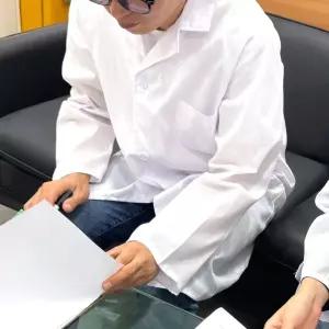 실험가운 가운 실험복 L