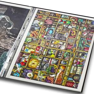 포스터 클리어화일 B2 포트폴리오 작품 보관 대형 퍼즐 그림종이 수납