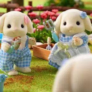 실바니안 패밀리 플로라토끼 꽃가꾸기 인형 놀이 세트