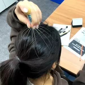 두피관리기기 머리 지압기 핸디 두피 문어발