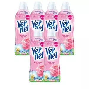 헨켈 고농축 섬유유연제 버넬 0.9L 6개 로즈