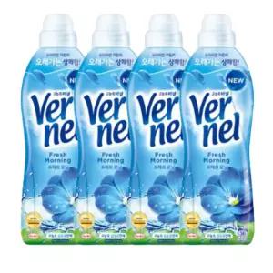 헨켈 고농축 섬유유연제 버넬 0.9L 4개 모닝