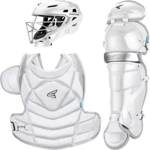 Easton JEN SchRO 기본 패스트피치 소프트볼 포수 장비 박스 세트 NOCSAE 인증 다양한 사이즈/색상