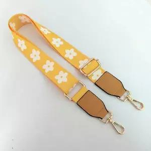 데이지 가방끈 스트랩 플라워 옐로우 어깨끈 4013D