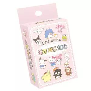 산리오 캐릭터즈 포카 도감 카드 100매 1P 포토카드