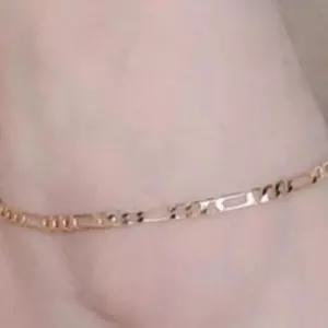 [라일리쥬얼리] Rly 얇은 여름 데일리 발찌 여성 반짝이는 체인