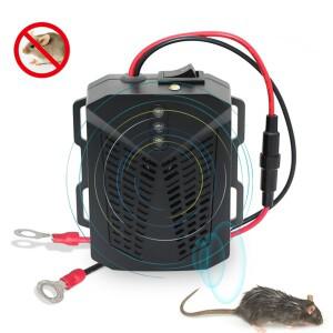 차량용 쥐 퇴치기 뱀 12V 자동차 설치류 초음파 지하 삽입형