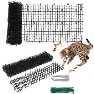 고양이 퇴치 매트 흔적 방지 야생 동물 파고라기 개 여우 (가정 야외 정원용)