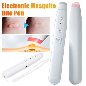 휴대용 모기 벌레 물림 가려움 완화 펜 무화학 항소양 천연 성인 어린이용 충전식