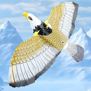 새퇴치기 걸이형 독수리 가짜 뿔 달린 호크 모형 보호기