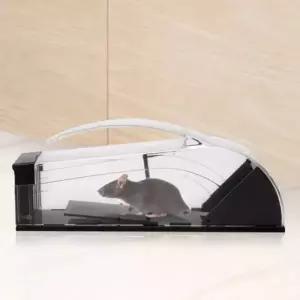 키밍 터널형 쥐트랩 손잡이 끈근이 쥐덫 망쥐끈끈이 두더지 제거 돌이 제거기 끈끈이약 자동문 마우스 통로