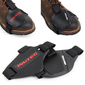 1/2pcs 오토바이 시프트 패드 고무 부팅 보호 커버 조정 가능한 안티 슬립 범용 신발