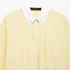 스파이더맨 여친 면 봄 포플린 박시 드롭숄더 긴팔 셔츠 OPH1