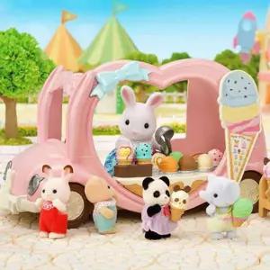 실바니안 핑크 벤 패밀리 피규어 아이스크림 인형 장난감 벤인형tuv009