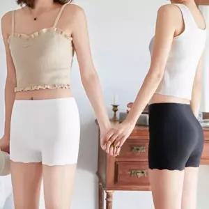 [하프클럽/]여성 주니어 물결 라인 쿨링 3부 치마 속바지