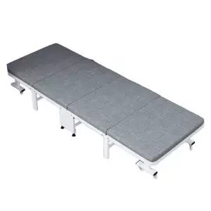 접이식 이동식 바퀴달린 침대 매트리스 간이 베드