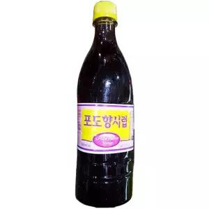 오뚜기 포도향 시럽 1kg 15개 음료 제과 빙수 토핑