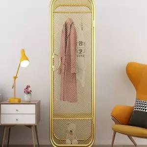 슬림 디자인 옷장 1인용 철제 학생 원룸 미니