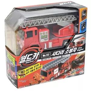 소방차 월드카 어린이 미니카 사다리 자동차 장난감