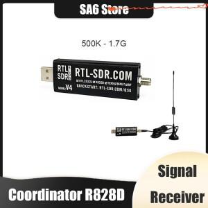 SDR-V4 블로그 RTL R828D 1PPM TCXO SMA 다목적 안테나가 있는 소프트웨어 정의 라디오