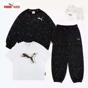 푸마 PUMA 그래피티 맨투맨 3PCS 세트 PK51OS306 424628