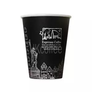 8온스 종이컵 뉴욕 블랙 1박스 1000개