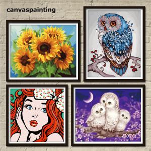 명화그리기 유화 세트 그림 액자 컬러링북