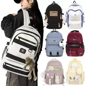캐주얼 중학생책가방 고학년 초등학교가방 고등학생 중고생 대학생백팩 방수 학원 남자 여자