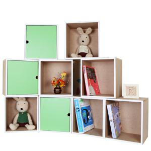 공간박스 9P세트 자석부착형 도어형 책꽂이 책장 수납