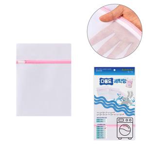 (고운 세탁망 40X50cm) 사각 의류 속옷 망사 주머니