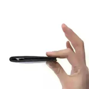 올에뜨 아이디 지갑 제트 블랙 나일론 RFID 차단 슬림 미니멀리스트 이중 방수