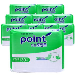 안심 포인트 성인용 기저귀 일자형 1박스 300매(10팩)