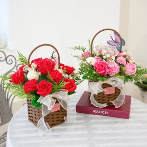 어버이날 비누꽃 그라시아스 카네이션 바구니