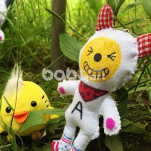 캔버스천 토끼인형(반제품/만들기)