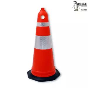 국산 스마트 슈퍼헤비콘 (500x1000mm) 대형 칼라콘 꼬깔콘 주차콘 도로공사 주차금지