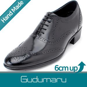 구두마루 키높이구두 편안한 6cm 천연면피소가죽 국내생산 수제화 KDG606007K