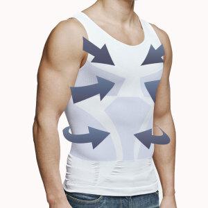 블랙페블 굿핏 남자보정속옷 여유증 뱃살 몸매 보정나시