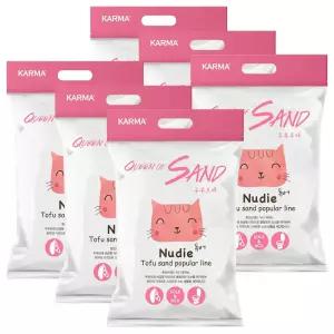 퀸오브샌드 누디 두부모래 퓨어 7L X 6개