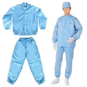 제전복 방진복 C카라 투피스 (상하의 세트)