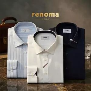 [레노마](강남점) 비지니스 셔츠 스판 린넨 링클프리 남성 정장 케주얼 셔츠 남방