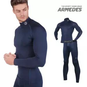 아르메데스 남성용 터틀 테크핏 긴팔 세트 언더레이어 AR-151&161