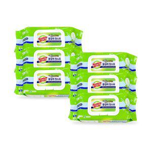 [너만아는잡화점]3M 물걸레 청소포 더블액션 플러스 대형 20매 x 6개