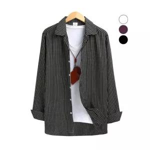 [후앙스]롱슬리브 MS002 스트라이프 파자마 셔츠 SMST6047_P047515563