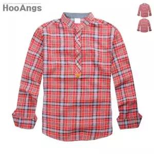 [후앙스]체크A26 헨리넥셔츠 SMST62A0_P042788285